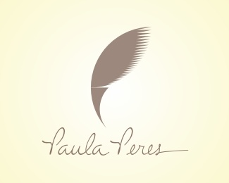 feather,thin,handwritten logo