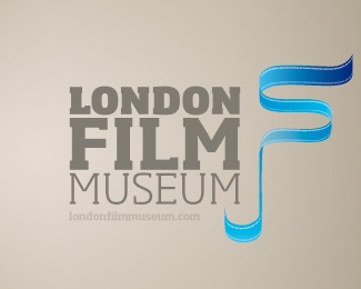 film,museum,entertainment,strip,ribbon logo