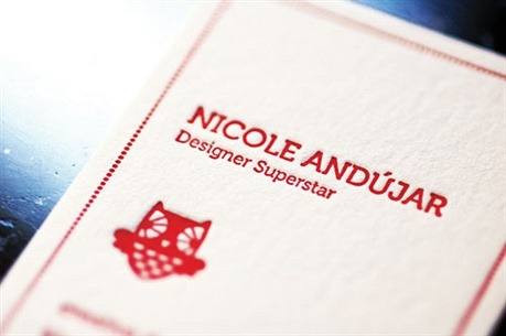 Nicole Andujar business card