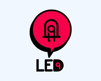 led,electronics logo