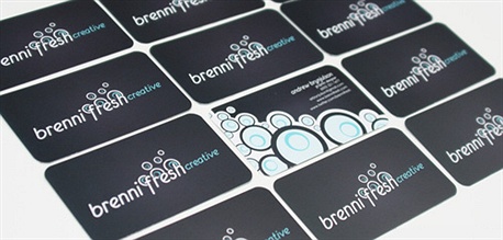 Brenni Fresh Creative Brand business card