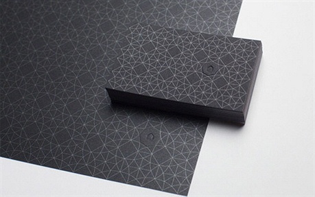 Black Umbrella Design Card business card