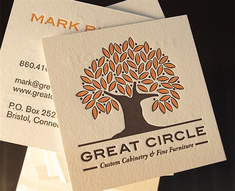 Great Circle business card