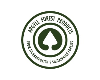 circle,round,forest logo