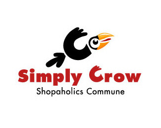 bird,shopping,clothes,networks,services,crow logo