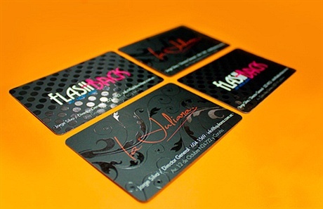 creative,fancy,multi color business card