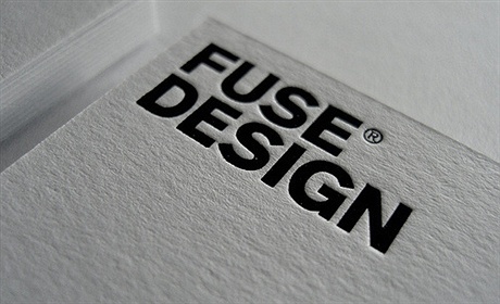 foil stamped business card