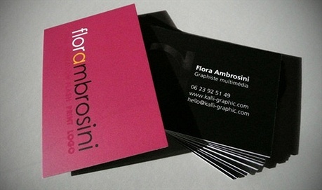 Flora Mbrosini business card