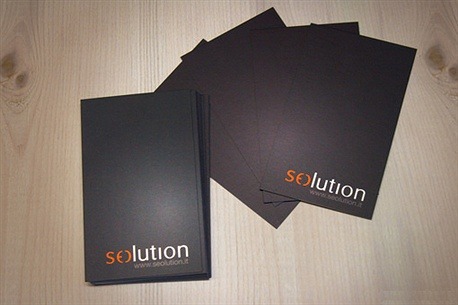 Seolution business card