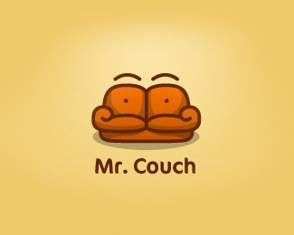 3d,face,seat,couch logo
