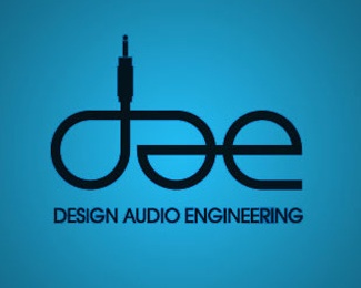 audio,wire,cable,curves logo