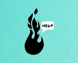 fire,flame logo