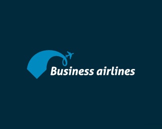 business,fly,plane,airline logo