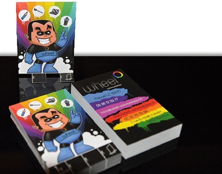Super Hero of Graphism business card