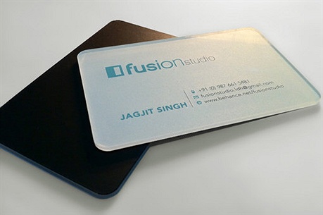 Acrylic Business Card business card