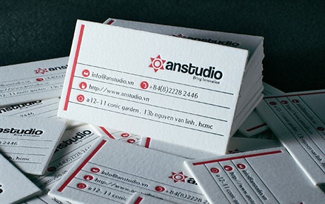 Cotton Press Cards business card