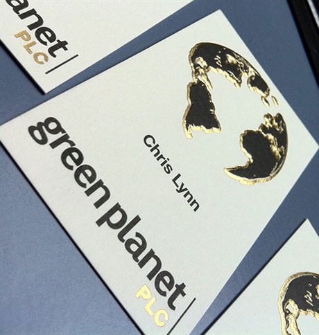 Green Planet business card