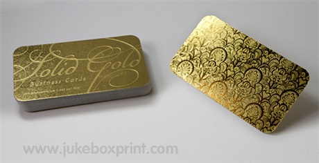 Gold Business Card business card