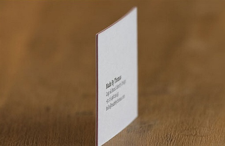 Made By Thomas business card