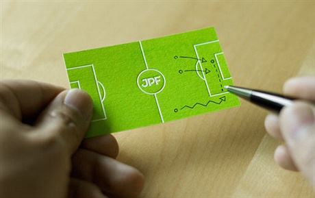 Junpiter Football business card