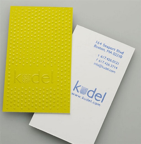 Kudel Business Cards business card
