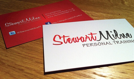 Personal Trainer Business Card business card