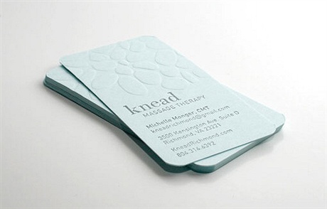 Massage Therapist Business Card business card