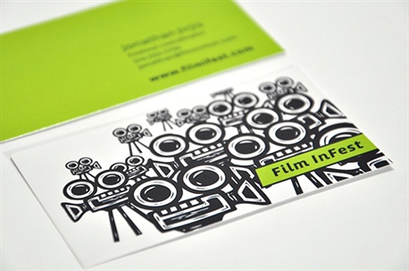 Film InFest Identity Card business card