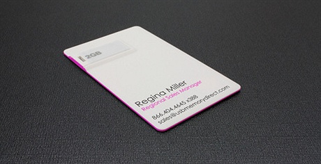 USB Drive Business Card business card