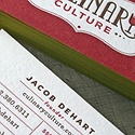 Culinary Culture Letterpress
