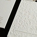 White Tea Photography - Letterpress Card