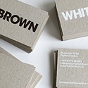 Brown & White