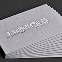 Andfold Embossed Card