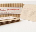 Hand Stitched Business Cards