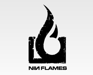 Nin Flames logo