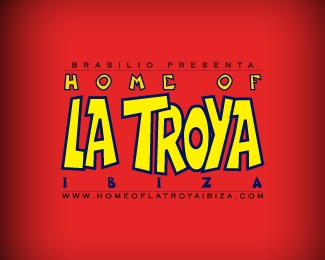 HOME OF LA TROYA IBIZA logo