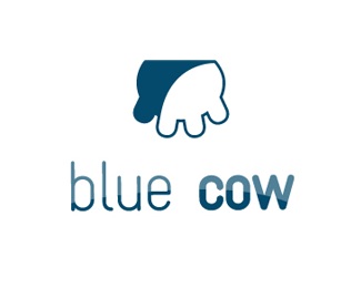 Blue Cow logo