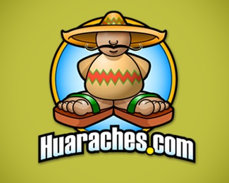 huaraches,sandals logo