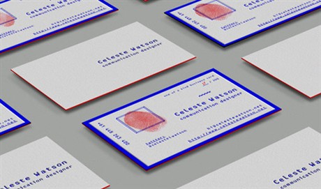 Thumbprint Identity Card business card