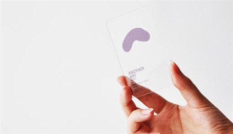 Transparent Identity Cards business card