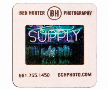 Slide Film business card