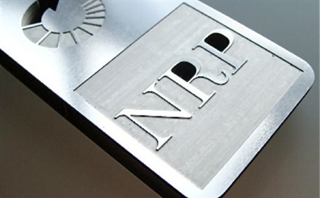 Stainless Steel business card
