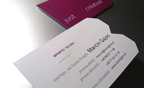 Brand Glow Business Card business card