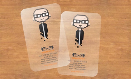 8 Bits Identity Card business card