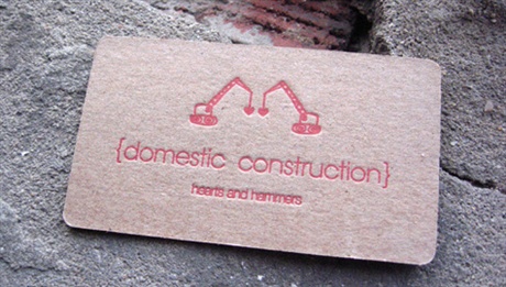 Domestic Construction business card