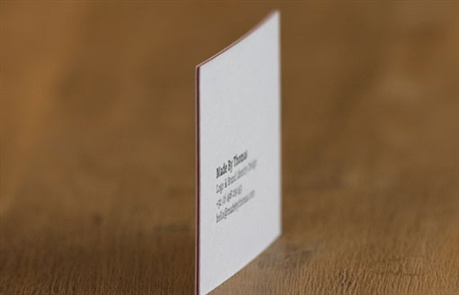 Made By Thomas business card