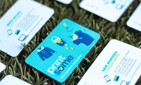 Rounded Identity Design business card