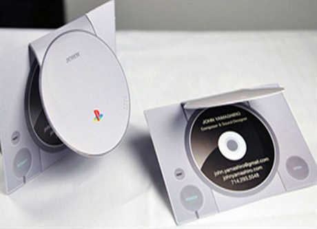Playstation business card
