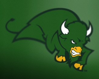 school,sports,athletics,bison logo