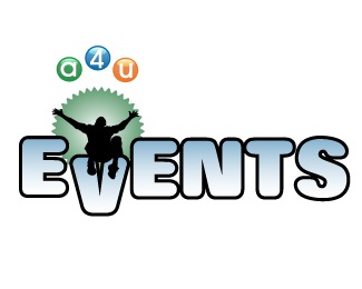 events,a4u,a4uevents logo